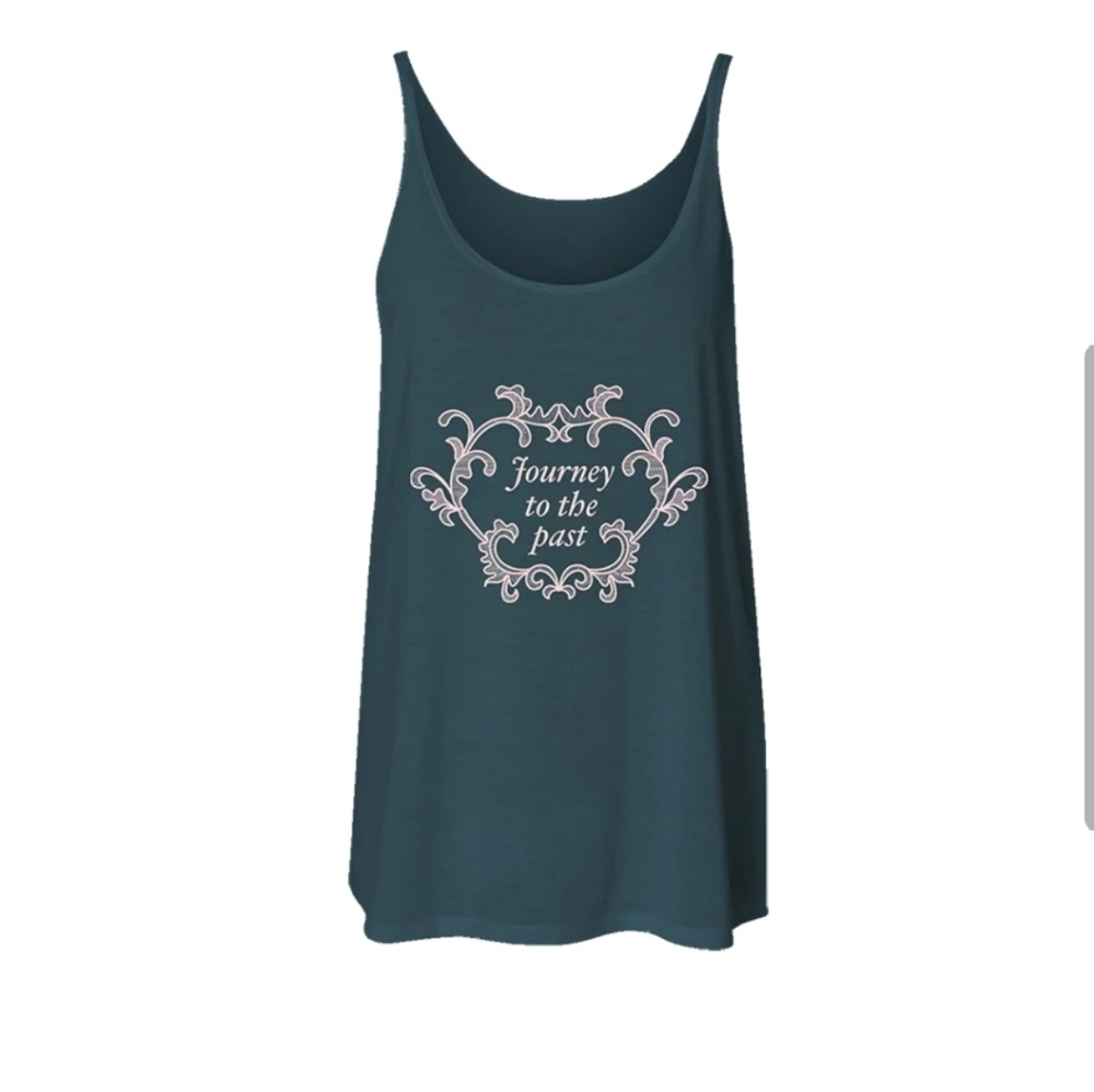 Anastasia The Broadway Musical Teal Tank Top Small